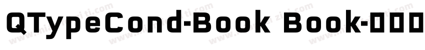 QTypeCond-Book Book字体转换